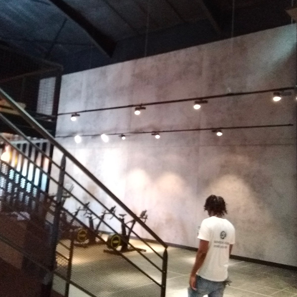 agencement salle de sport - on air 7